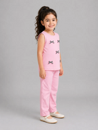 Baby Pink Bow Set