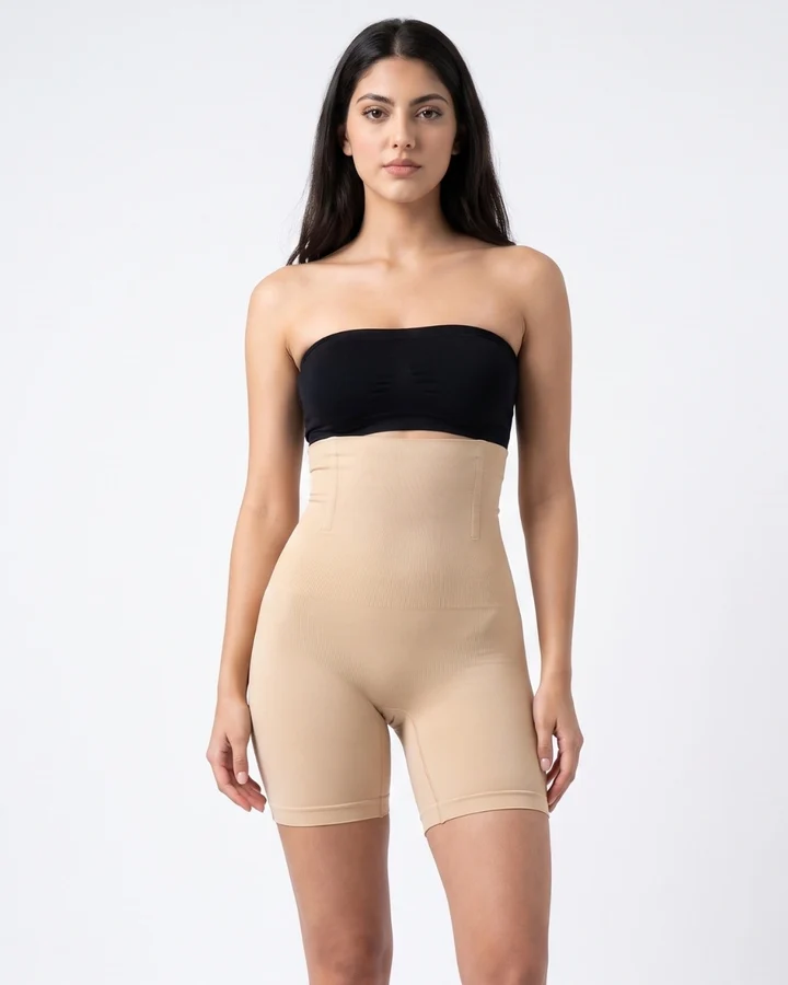 Half Body High-Waist Shaper - Black