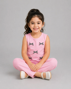 Baby Pink Bow Set