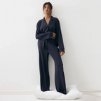 Cloud Pajama Set - Navyblue
