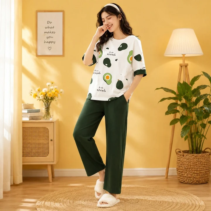 Avvacado Printed PJ Set