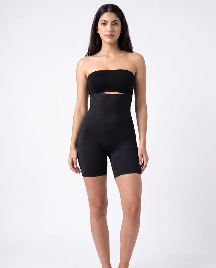 Half Body High-Waist Shaper - Black
