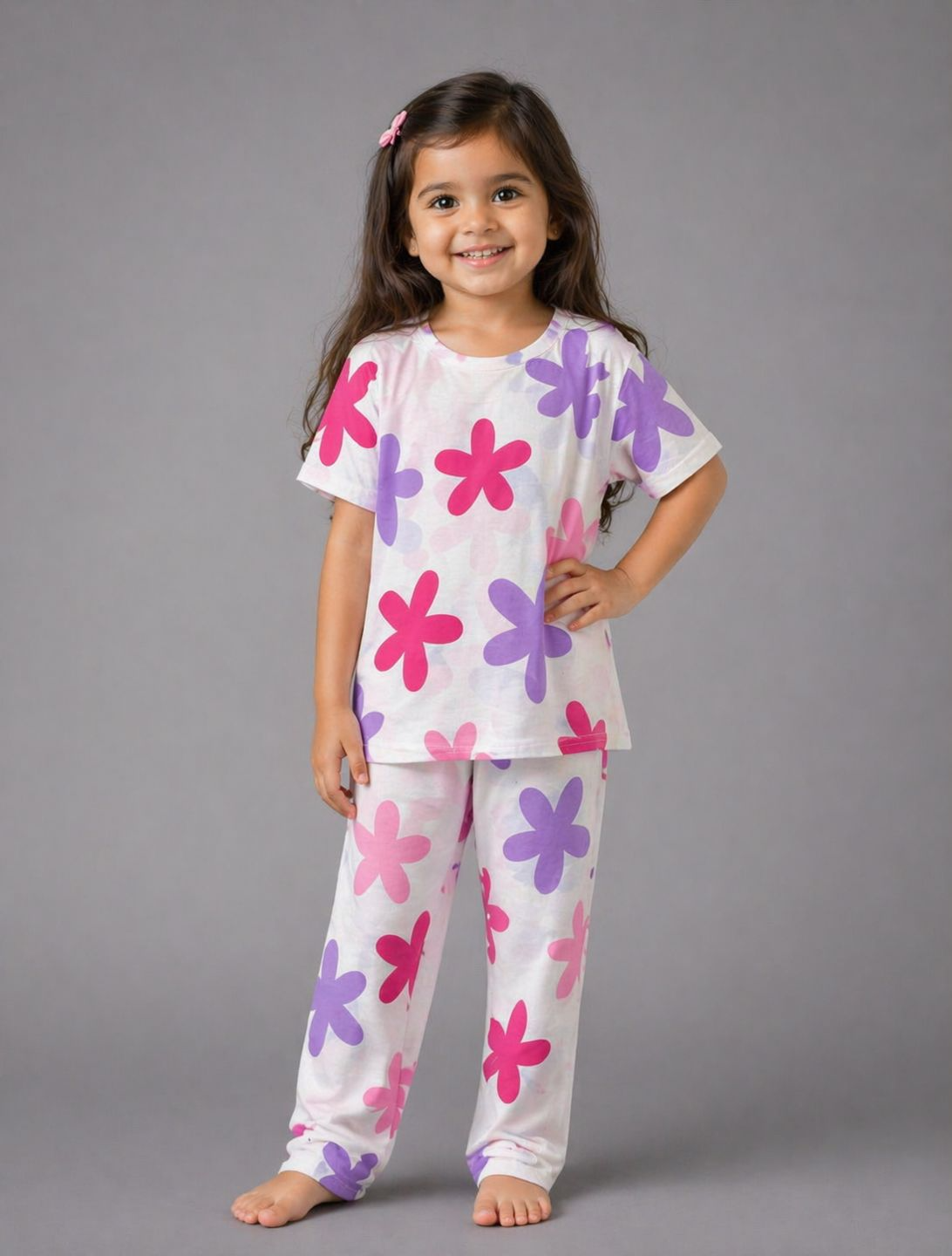 Floral Printed Kids Wear